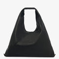 Bolso saco de piel suave negro